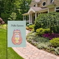thumbnail image 5 of GZHJMY Cute Sloth with Lemonade Garden Flag 12 x 18 Inch Vertical Double Sided Welcome Yard Garden Flag Seasonal Holiday Outdoor Decorative Flag for Patio Lawn Home Decor Farmhous Yard Flags, 5 of 6