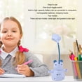 thumbnail image 3 of Hyuduo Cute Cartoon LED Desk Lamp With Pen Storage Box, USB Charging And 2 Light Modes For Reading And Studying, 3 of 8