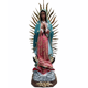 thumbnail image 1 of Virgen de Guadalupe de Resina Pintada Base de Rosas Clasica Decorativa 52cm, 1 of 1