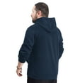 thumbnail image 3 of Men's G-III Sports by Carl Banks Navy Milwaukee Brewers Adaptive Lockup Fleece Hoodie, 3 of 7