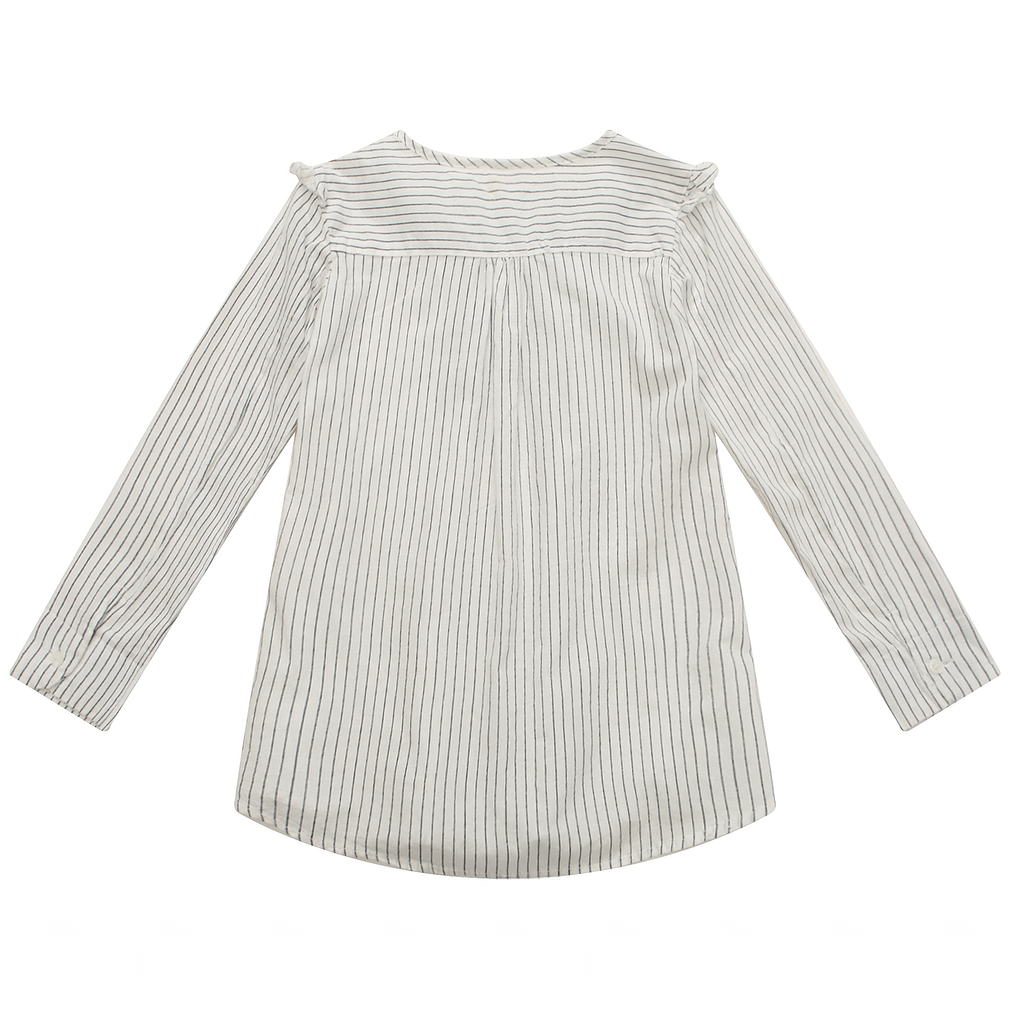 thumbnail image 2 of Richie House Girls' Fashion Striped Shirt RH1574, 2 of 2