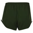 thumbnail image 3 of Women's Boxercraft  Green Michigan State Spartans Essential Lined Athletic Shorts, 3 of 3