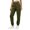 Army Green, variant on Women's Tapered Jogger Sweatpants Loose Fit Elastic Ankles Casual Athletic Bottoms Solid Color Lightweight Relaxed Daily Wear Trousers