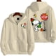 thumbnail image 1 of Sudadera con capucha de dibujos animados de Snoopy Charlie Brown para hombre y mujer, sudadera de gran tamaño con cremallera, nueva chaqueta de pareja de dibujos animados de anime, 1 of 5