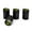 Black, variant on Justice League Batman Athletic Logo Tire Rim Wheel Aluminum Valve Stem Caps