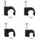 thumbnail image 2 of 400 clips para PC en tamaños de 6 mm a 10 mm, bridas para cables que se pueden montar en la pared para organizar los cables, kit de gestión de cables universal negro, 2 of 5