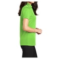 thumbnail image 3 of Womens Silk Touch Polyester Performance Polo Lime 3X-Large, 3 of 6