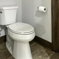 thumbnail image 4 of Design House Geneva Modern Bathroom Toilet Paper Holder, Satin Nickel, 4 of 13