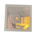 thumbnail image 2 of GROWTH TANK LED Lighting Painting Decoration LED Glowing Photo Frame Bedside Lamp Atmosphere Sea View Room, 2 of 9