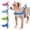 Light Blue, variant on Didog Soft Flannel Padded Dog Vest Harness, Escape Proof/Quick Fit Reflective Dog Strap Harness,Easy for Walking Training(Blue,S)