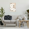 thumbnail image 3 of Stupell Industries Muted Neutral Daisies Botanical & Floral Painting White Framed Art Print Wall Art, 20 x 30, 3 of 10