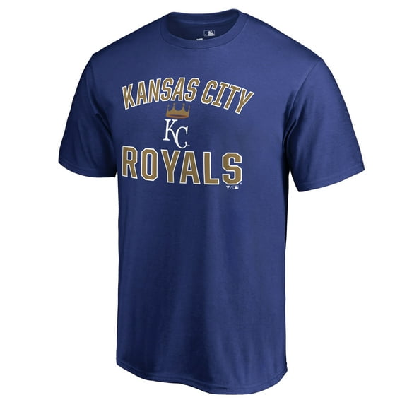 Men's Royal Kansas City Royals Victory Arch T-Shirt