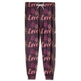 thumbnail image 6 of Men's Valentine's Day Pants Casual Love Print Lounge Pants Loose Fit Fashion Winter Drawstring Elastic Waist Home Sleepwear 2026 Hot Pink L, 6 of 7