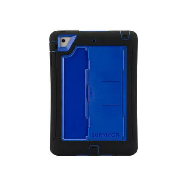 Griffin Survivor Slim - Étui de Protection pour Tablette - silicone, polycarbonate - Bleu/noir