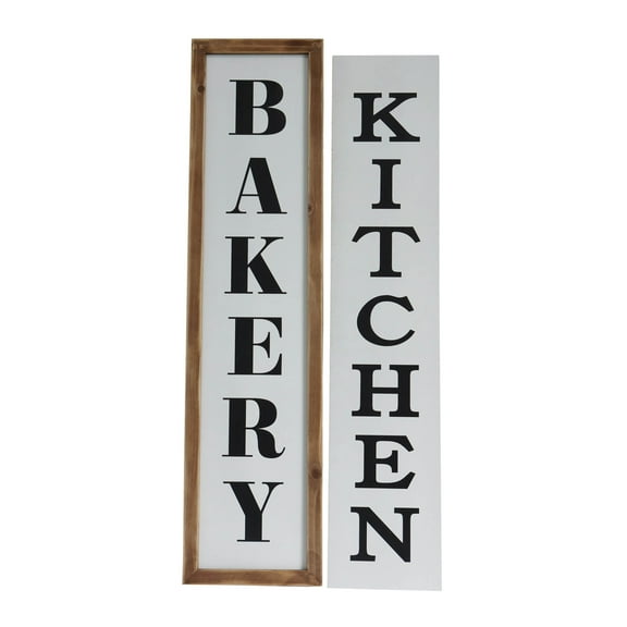 Tx USA Corporation 36" Interchangeable And Reversible Kitchen Wall Sign Combo