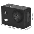 thumbnail image 4 of Bindpo Cámara de acción 4K, 1080P 20MP HD WiFi Cámara Deportiva a Prueba de Agua 30M con Accesorios para vlogging, Buceo, esquí Ecomeon  BW3434, 4 of 6