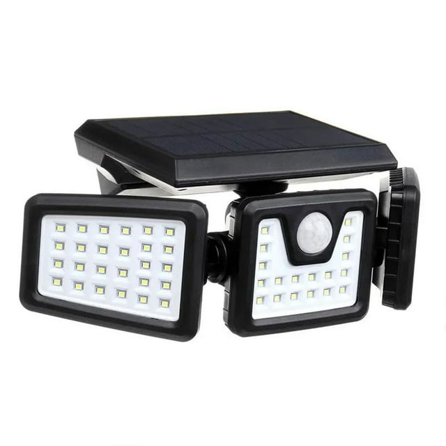 Wosthever Luz con sensor solar 5.5V 1500mAh 2.5W Accesorios para el césped Rotación Suministro doméstico Paisaje Lámpara LED Lámparas de pared Jardín y Patio Wosthever HA063673-00
