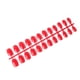 thumbnail image 2 of Guardurnaity 24 piezas de uñas postizas de ataúd resistentes a los arañazos de bailarina corta coloridas uñas acrílicas artificiales de color sólido DIY Juegos de manicura 17 rojo brillante, 2 of 4
