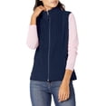 thumbnail image 1 of walmart Essentials Womens Classic-fit Sleeveless Polar Soft Fleece Vest, 1 of 8