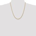 thumbnail image 2 of Leslie's 14K 3.00mm Diamond-Cut Rope Chain (Weight: 17.69 Grams, Length: 22 Inches), 2 of 4