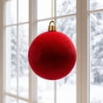 thumbnail image 3 of Extra Large Velvet Christmas Ball Ornaments Shatterproof Hanging Christmas Tree Decorations for Xmas Party Wedding Decor, 3 of 7