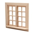 thumbnail image 2 of Miniature Window Pretend 1:12 Scale Furniture 16-Grid 1:12 Dollhouse, 2 of 8