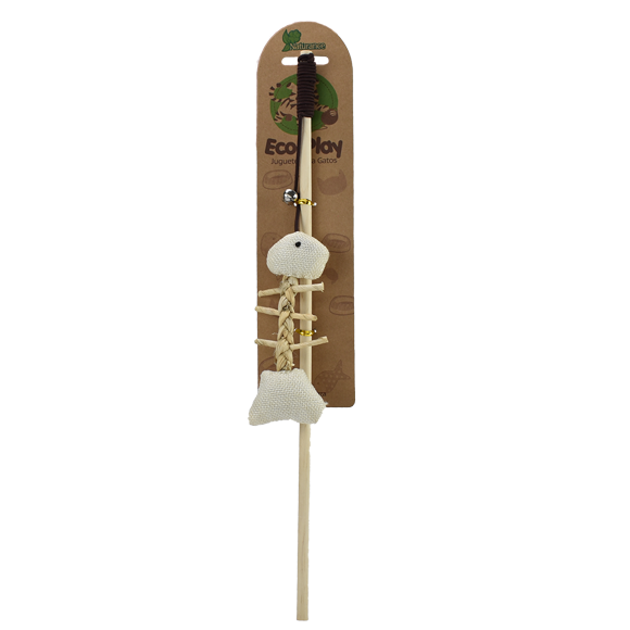 JUGUETE PESCADO P/GATO ECOPLAY Naturance PARA GATO