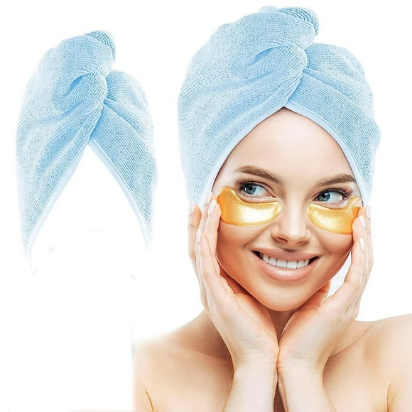 EZONEDEAL Fast Dry Long Microfiber Hair Towel Wrap Turban For Women Bath Head Spa Cap