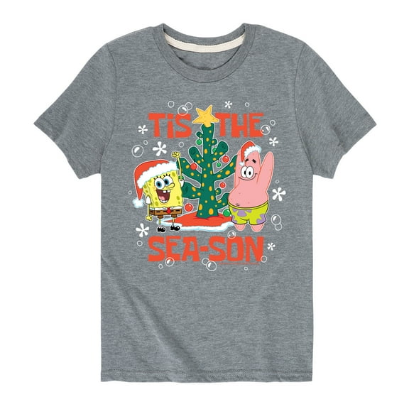 SpongeBob SquarePants - Tis The Season - Toddler And Youth Short Sleeve Graphic T-Shirt