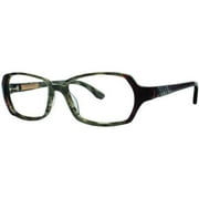 DANA BUCHMAN Eyeglasses NORMA Burgundy Horn 51MM