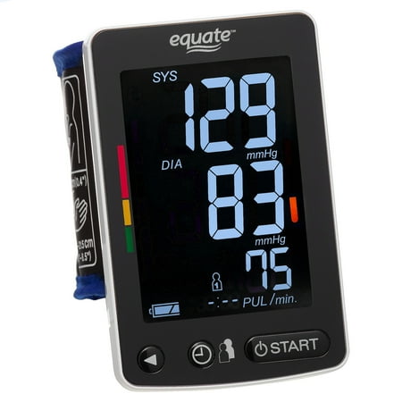 Equate BP-6500 Wrist Blood Pressure Monitor with Bluetooth