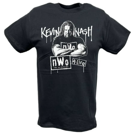 Kevin Nash Nwo4Life Black T-Shirt