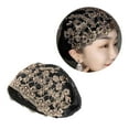 thumbnail image 3 of 2pcs Women Lace Beanie Indoor Outdoor Fashion Cancer Hat Comfortable Woman Headwrap Slouchy Turban Soledad Gorro de encaje para mujer, 3 of 10
