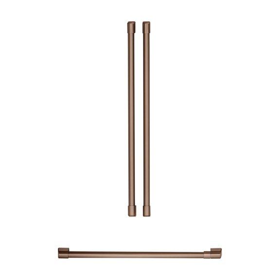 CAFÉ REFRIGERATION HANDLE KIT - BRUSHED COPPER - CXMB3H3PNCU