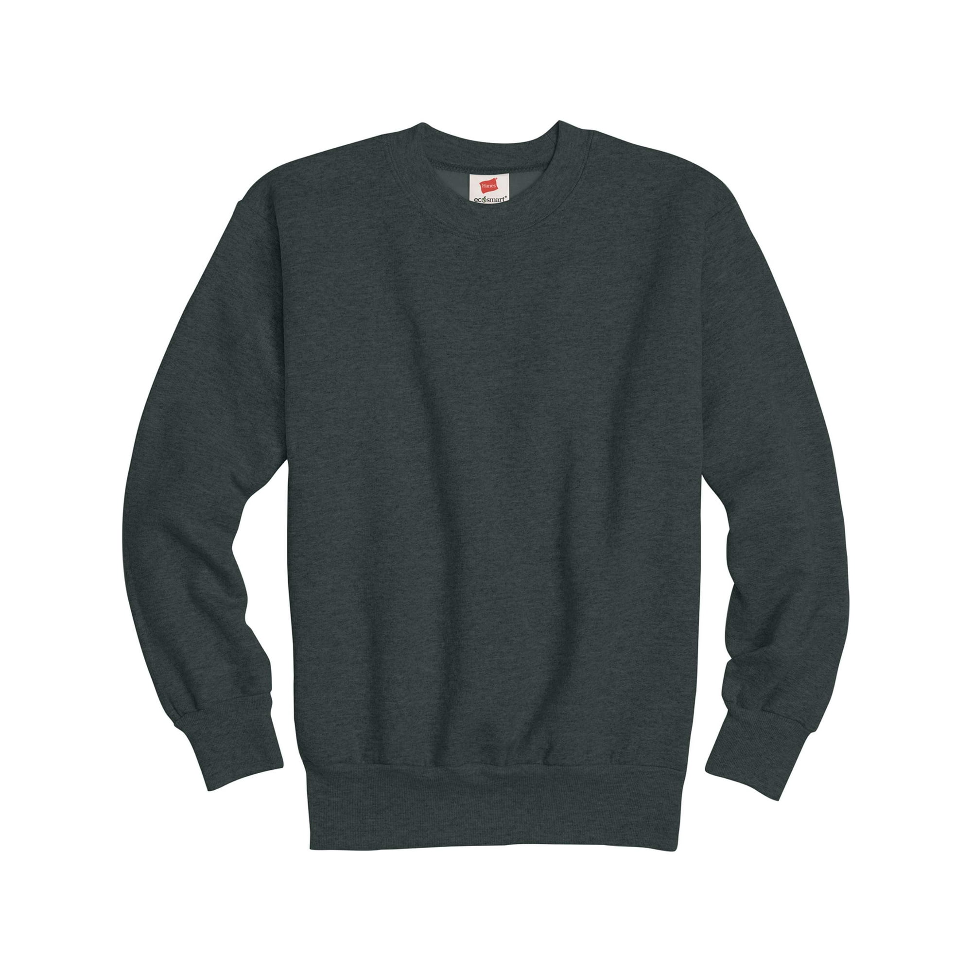 Hanes Boys ComfortBlend EcoSmart Crewneck Sweatshirt S Charcoal Heather S
