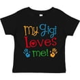 thumbnail image 3 of Inktastic My Gigi Loves Me Grandchild Boys or Girls Toddler T-Shirt, 3 of 5