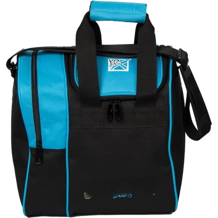 Rook Single Bowling Ball Bag Tote Style - 1 Ball Bowling Bag with Shoe Compartment for Shoes up to Size 11
