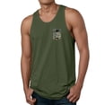 thumbnail image 1 of Casual Coconut Print Sleeveless Shirt for Everyday Leisure Men’s Tank Top Suitable for Spring Summer Outdoor Activities Beach Removable Print Pattern Sleeveless Tee, 1 of 4