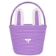 thumbnail image 1 of Cesta de Pascua para niños y bebés, cesta de Pascua para bebé con asa, cesta vacía para huevos de conejito, cestas de Pascua para niños, niñas, bebés, cesta de regalo de Pascua personalizada (morada), 1 of 4
