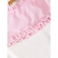 thumbnail image 5 of PureChapter Toddler Girls Striped Straps Crop Top & Layered Ruffle Skirt Set 2-Piece Summer Clothes, 5 of 8