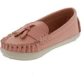 thumbnail image 2 of VIA PINKY BECCY-62B Children Girl Comfort Slide On Moccasin Top Flat Loafers, 2 of 4