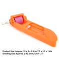 thumbnail image 4 of Grinder Sharpener, High Toughness Drill Bit Sharpener, Power Tool For Grinding Iron Drill Bits Orange, 4 of 8