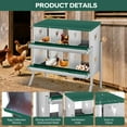 thumbnail image 4 of GloryStar Chicken Nesting Box with Large Vented Hole – Metal Egg Laying Boxes with Organized Compartments for Chickens That Support Everyday Egg Collection in the Coop and Provide a User-Friendly, 4 of 6