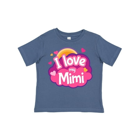 

Inktastic I Love My Mimi Grandma Gift Toddler Toddler Girl T-Shirt