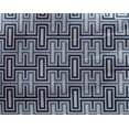 thumbnail image 4 of oneOone Georgette Viscose Fabric Greek Key Geometric Printed Fabric 1 Yard 42 Inches, 4 of 4