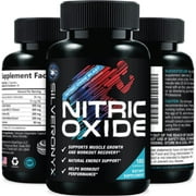 Extra Strength Nitric Oxide Booster - 3X Strength L-Arginine, Citrulline, & Beta Alanine - Premium Nitric Booster Natural Energy, Muscle & Heart Support, Bottled in USA for Men & Women - 180 Capsules