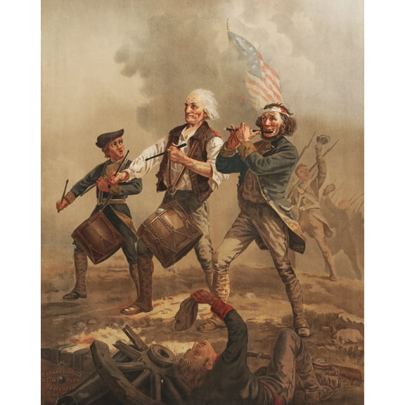 Print: Yankee Doodle 1776