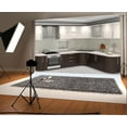 thumbnail image 2 of ABPHOTO Polyester 7x5ft Modern Open Kitchen Backdrop European Style Cabinet Backdrops for Photography White Marble Floor Interior Photo Background Studio Props, 2 of 4
