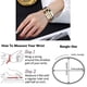 thumbnail image 2 of Love Series Pulsera Brazalete Diseño de tornillo Bisagra Joyería de acero inoxidable, 2 of 7