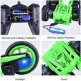 thumbnail image 1 of Rc Stunt Cars 4wd 2.4ghz 360 Rotación de alta velocidad Doble cara Blooming Tumbling Tricks Flips Control remoto Juguetes con faros LED Camión todoterreno Fo, 1 of 2